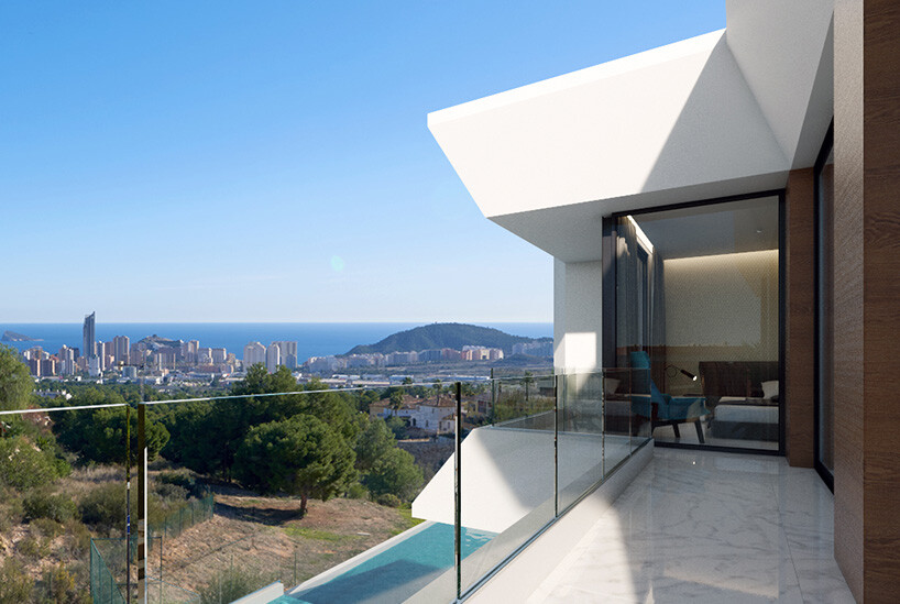 Nieuwbouwvilla in Finestrat: Zeezicht