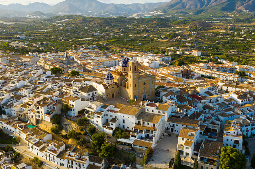 Stad Altea, oude stad