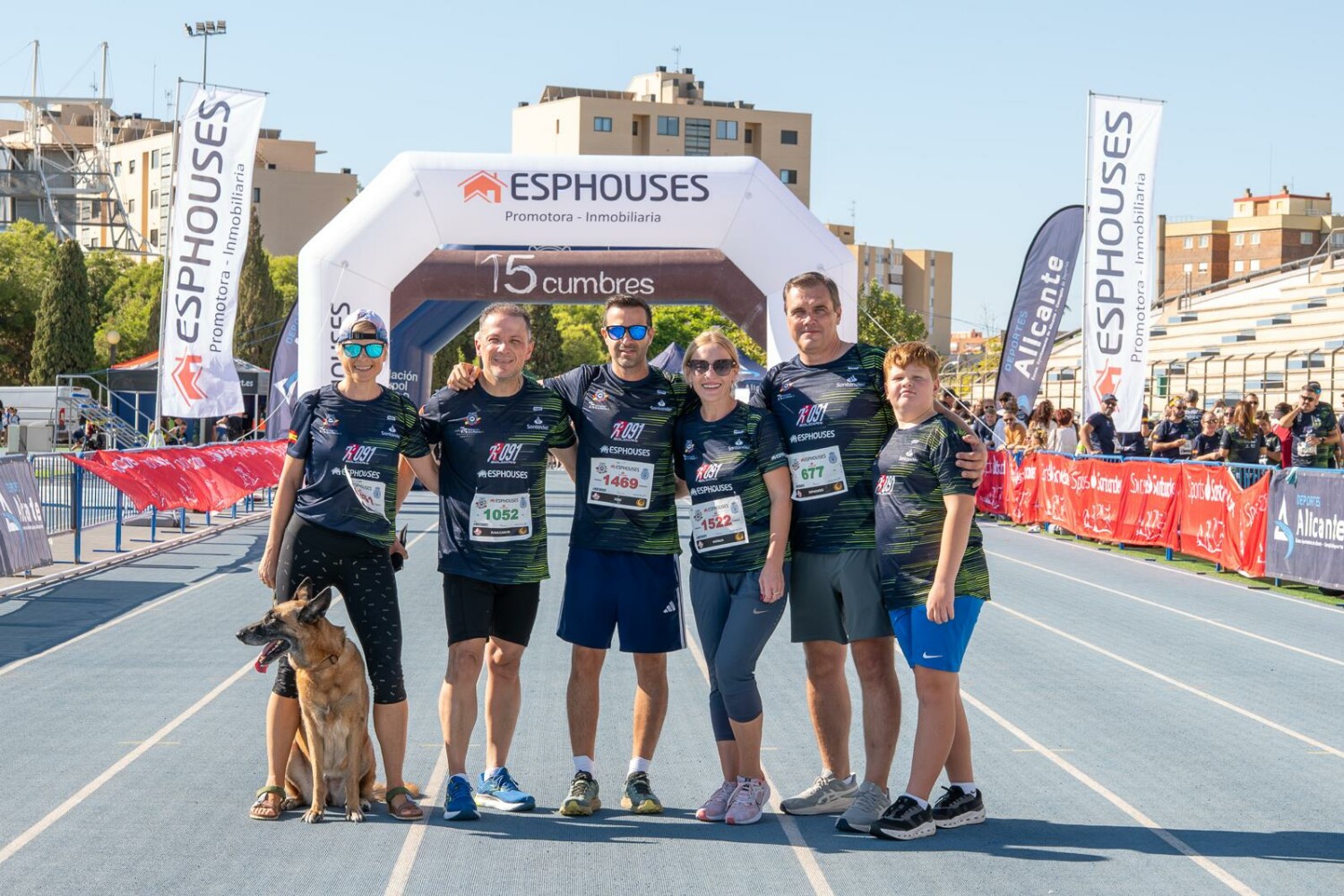 ESPHOUSES loopt opnieuw voor het goede doel tijdens de Ruta 091-solidariteitsloop in Alicante