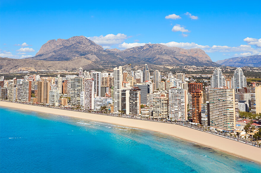 Stranden van Benidorm